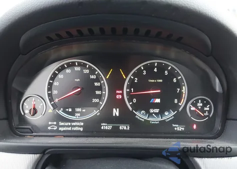 2015 BMW M5 from USA, damaged, VIN WBSFV9C53FD594794